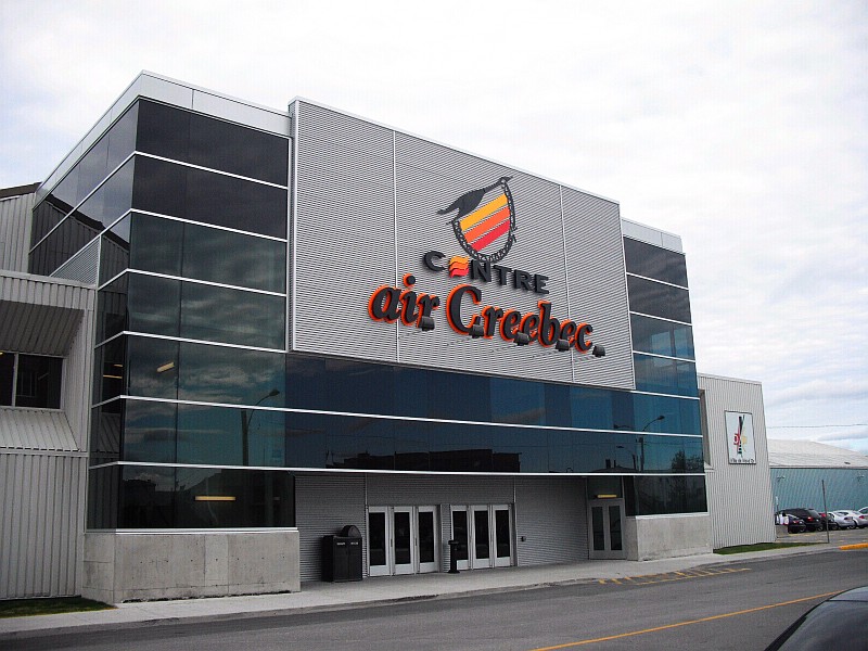 AIR CREEBEC CENTER aréna centre air Creebec Val-d'Or centre-ville